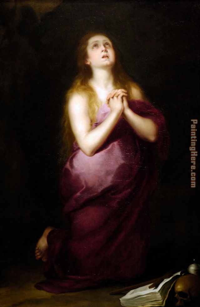 Mary Magdalene By Murillo painting - Unknown Artist Mary Magdalene By Murillo art painting